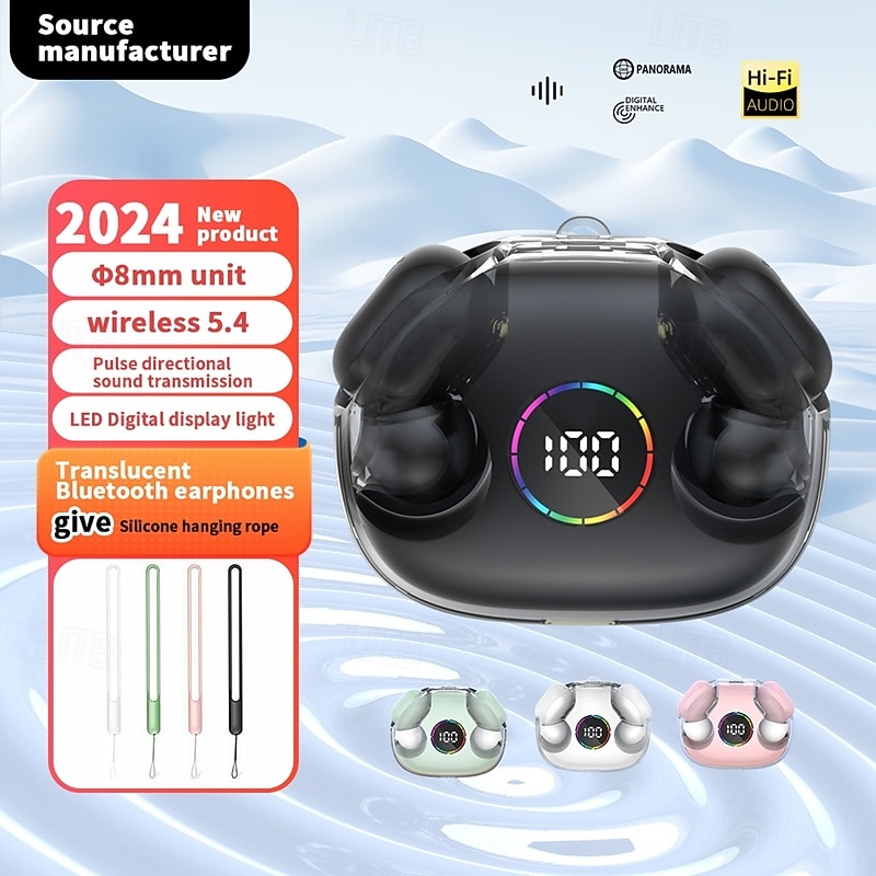 XG77 True Wireless Headphones TWS Earbuds In Ear Bluetooth 5.3 Sports Ergonomic Design Waterproof IPX4 for Apple Samsung Huawei Xiaomi MI  Fitness Camping / Hiking Running Mobile Phone Travel