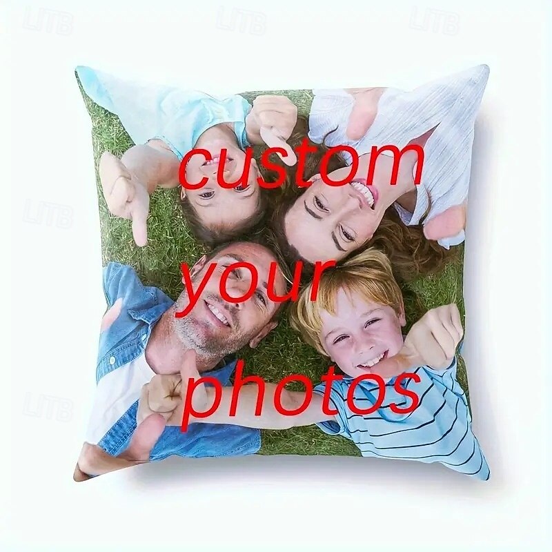 Graduation Custom Pillow Cover Add your Image Personalized Gift Photo Best Graduation Gift Design Picture Fashion Casual Pillowcase Cushion Cover 1pc Custom Made
