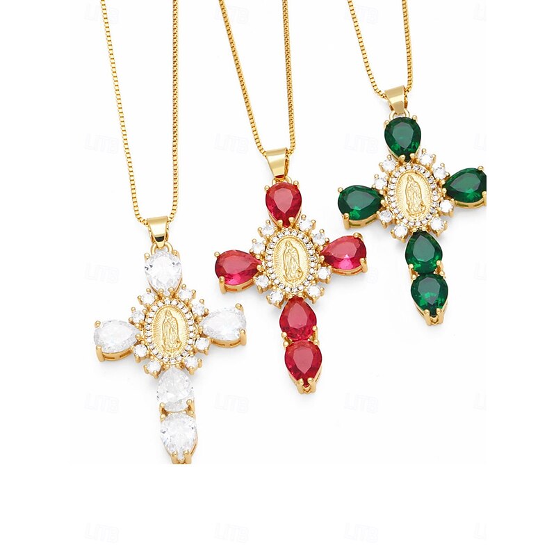 Necklace Copper Women's Fashion Cute Classic Lovely Geometric Necklace For Daily