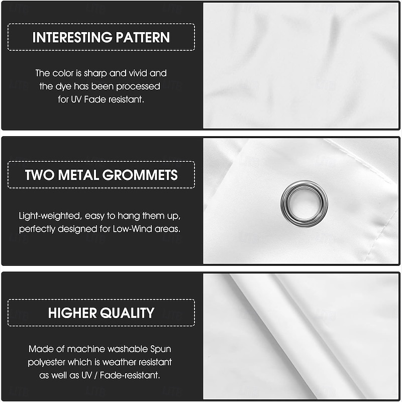 Carnival Mardi Gras Pole Flag Outdoor Patio Garden Flags Parade Banner Decor Party Supplies4