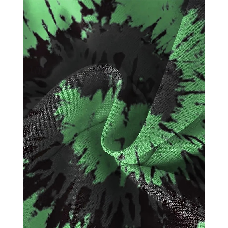 St. Patrick Boys 3D Graphic Tie Dye T shirt Tee Short Sleeve Summer Spring Fashion Basic Kids 4-12 Years Crew Neck Outdoor Casual Daily Regular Fit3