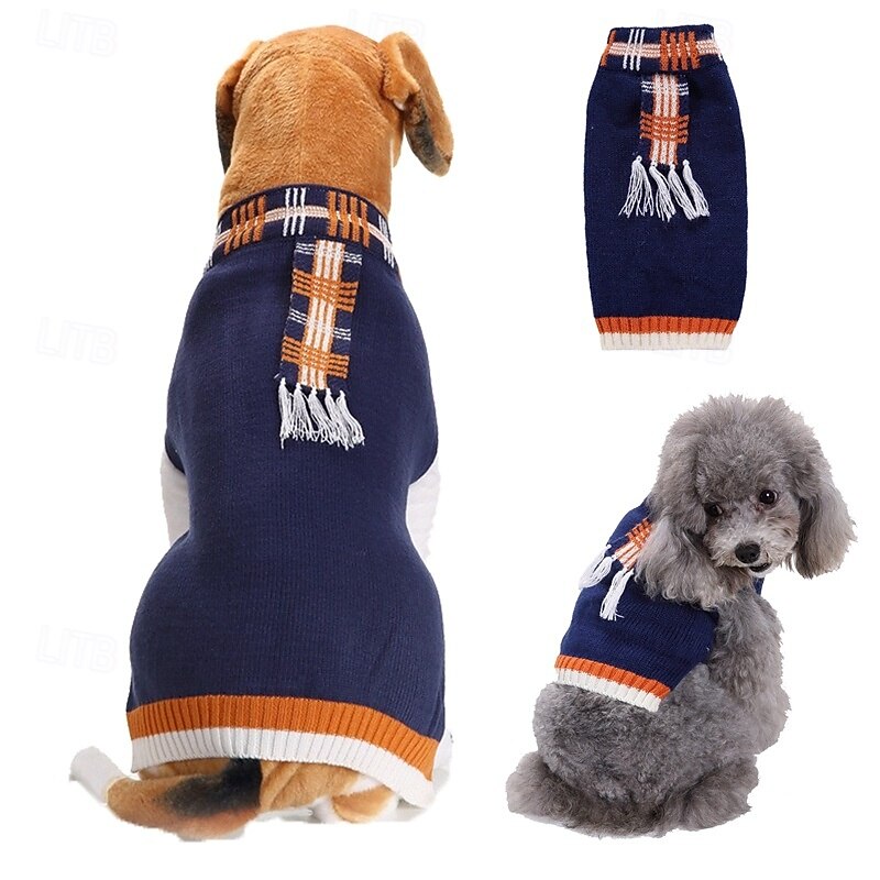 Dog Sweater Fashion Winter Warm Fashion Comfortable Outdoor Dailywear Indoor Dog Clothing for Small Medium Large2