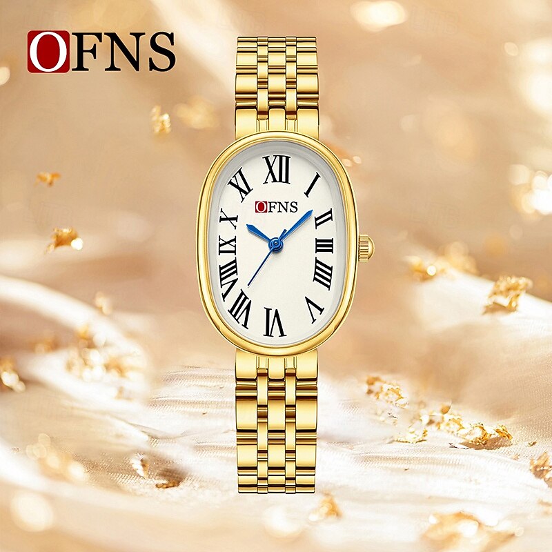 Women Quartz Watch Minimalist Luxury Fashion Business Waterproof PU Leather Stainless Steel Strap Watch2