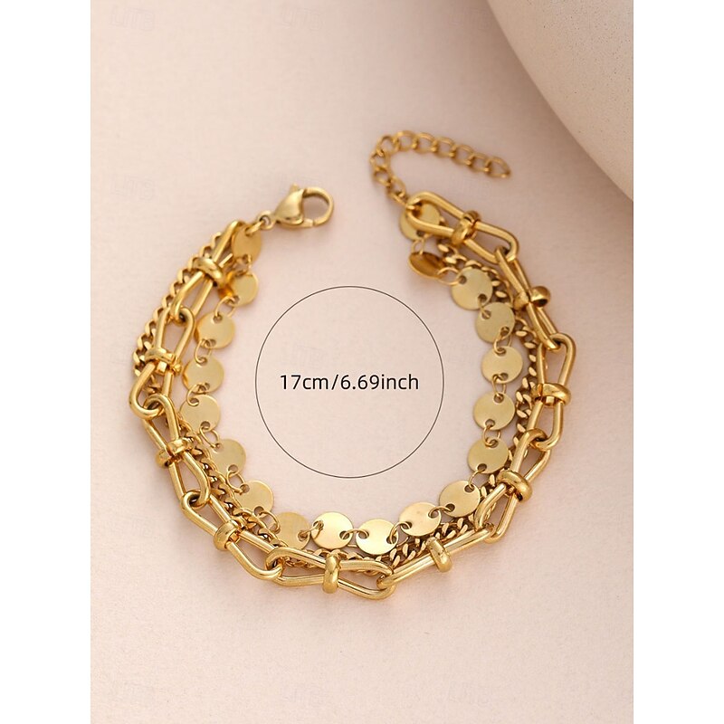 Necklace Chrome Gold Women's Elegant Fashion Layered Wedding irregular Necklace For Wedding Party4