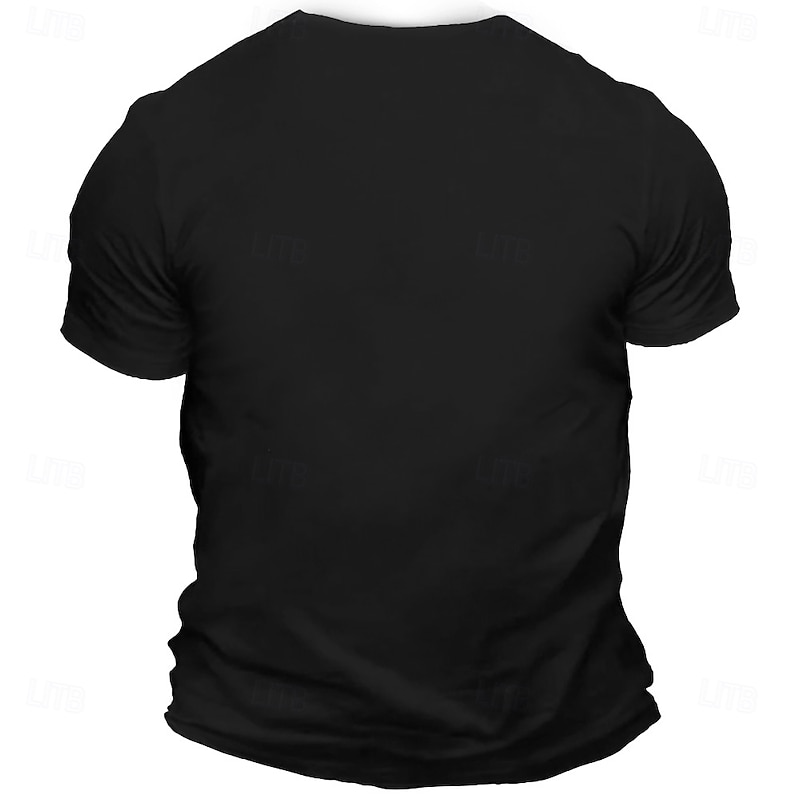 Men's Funny Letter Print Hunting Deer T Shirt Tee Top 100% Cotton Short Sleeve Graphic Shirt Black Army Green Dark Blue Comfortable Tee Street Sports Outdoor Fashion Designer Clothing2