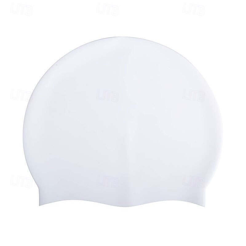 Swim Cap for Adults Silicone Breathability Stretchy Comfortable Swimming Surfing3