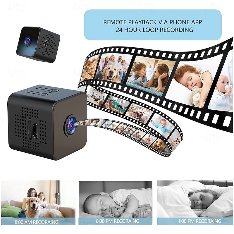 X1 High-Definition Wireless Security Monitoring Camera Small Sporty Home Monitoring Private Model Hot Sale for Foreign Trade4