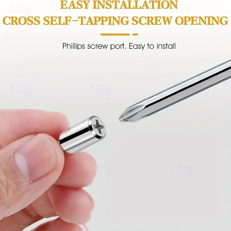 20PCS Shelf Support Pegs - Self-Tapping Screws for Kitchen Cabinet Bookcase Closet Shelves - Sturdy Adjustable and Easy-to-Install Furniture Accessories4