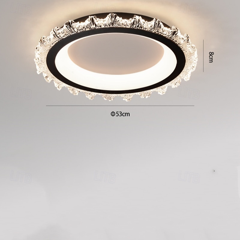 LED Modern Dimmable Ceiling Lamp Bedroom Ceiling Light 76W Minimalism Stepless Dimming Designer Lamp3
