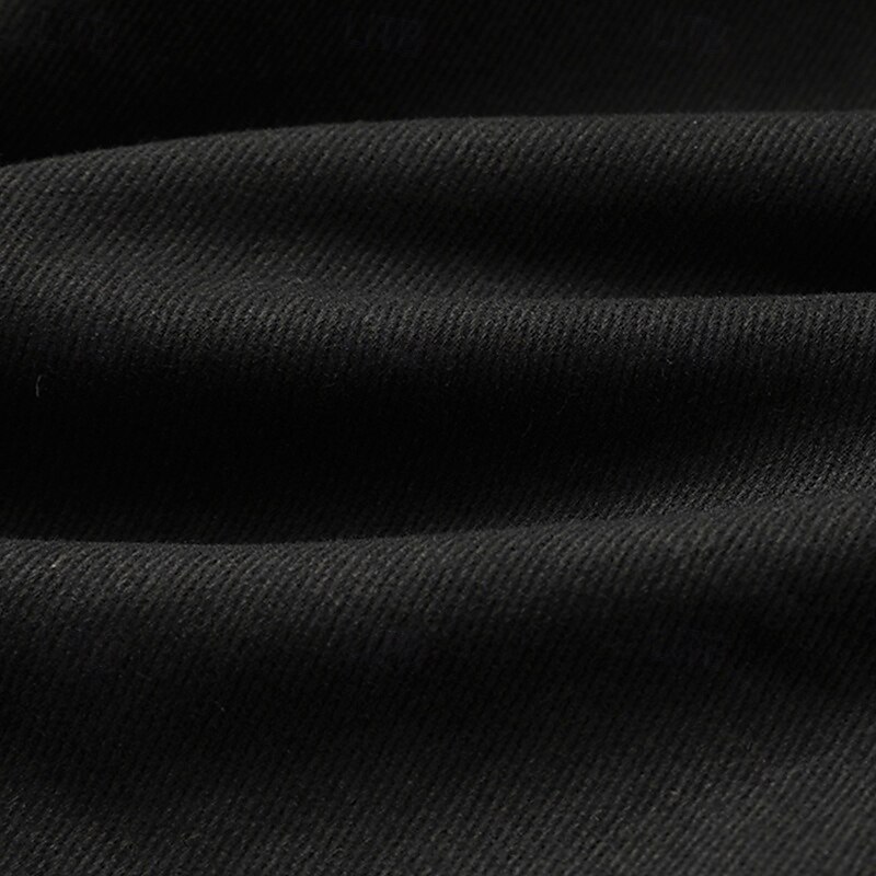 Men's Cargo Pants Cargo Trousers Trousers Multi Pocket Straight Leg Plain Windproof Wearable Full Length Outdoor Daily Camping & Hiking Fashion Streetwear Black Navy Blue4