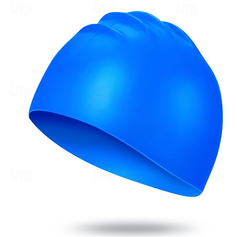 Swim Cap for Adults Silicone Breathability Stretchy Comfortable Swimming Surfing