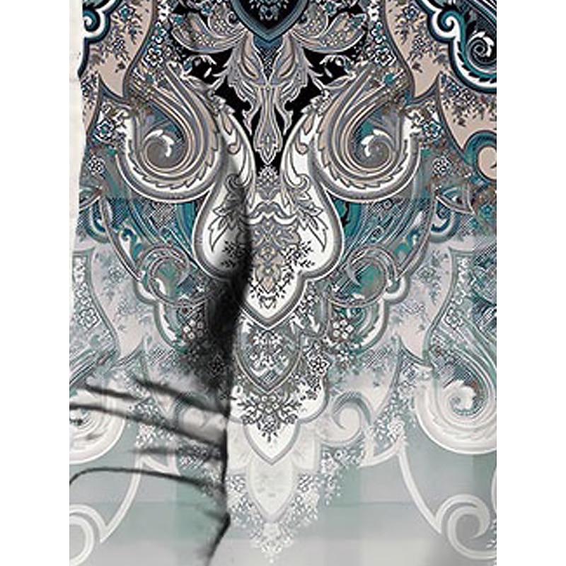 Women's T Shirt Floral Daily Basic Long Sleeve V Neck Regular Tops Holiday Weekend Buttons Print Black Pink Red Purple Green Fall & Winter4