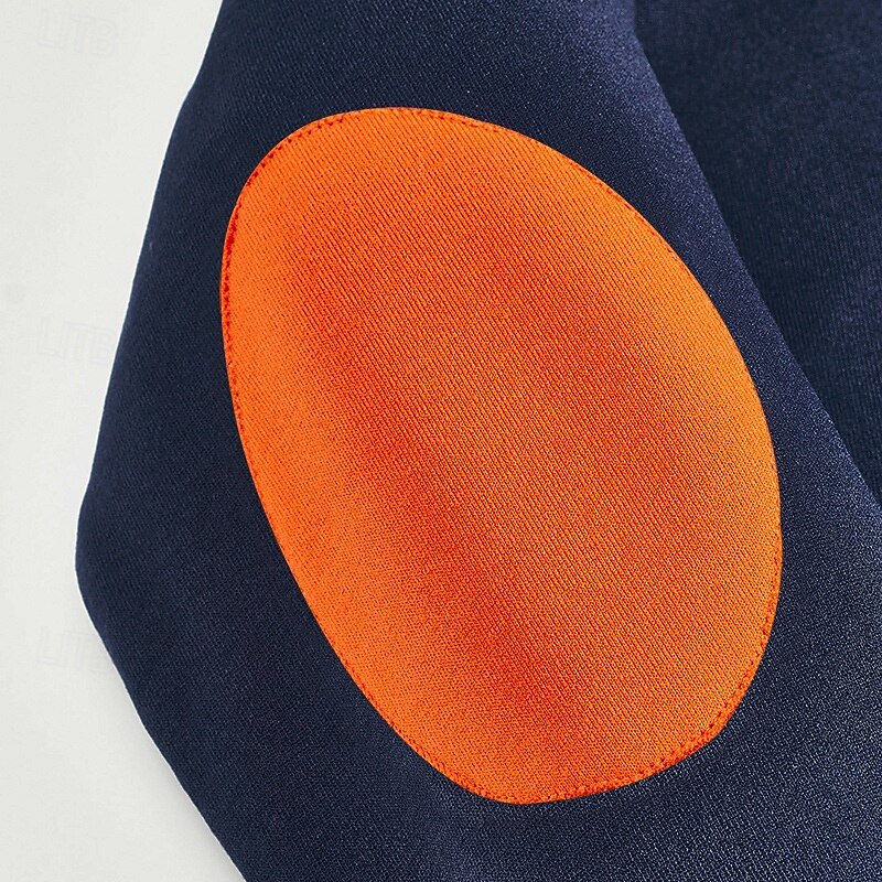 Men's Sweatshirt Quarter Zip Sweatshirt Black Burgundy Navy Blue Light Grey Dark Gray Half Zip Plain Sports & Outdoor Daily Holiday Polyester Streetwear Cool Casual Spring &  Fall Clothing Apparel4