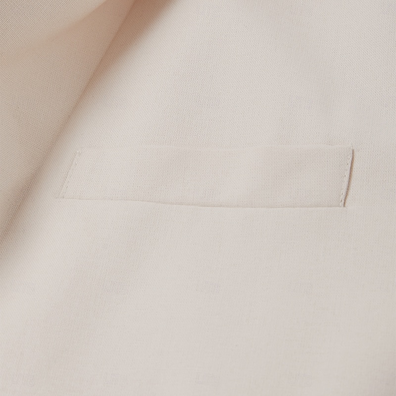 Men's Wedding Linen Suits Sky Blue Light Grey Daily Lightweight Solid Colored Standard Fit 2 Piece Single Breasted One-button4