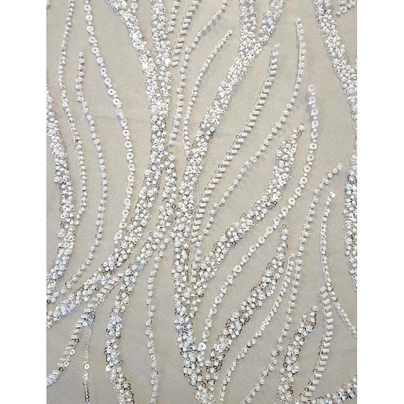 Wedding Dresses Mermaid / Trumpet Square Neck Detachable Sleeve Beaded Lace Applique Sleeveless Court Train Lace Bridal Suits Bridal Gowns With High Slit3