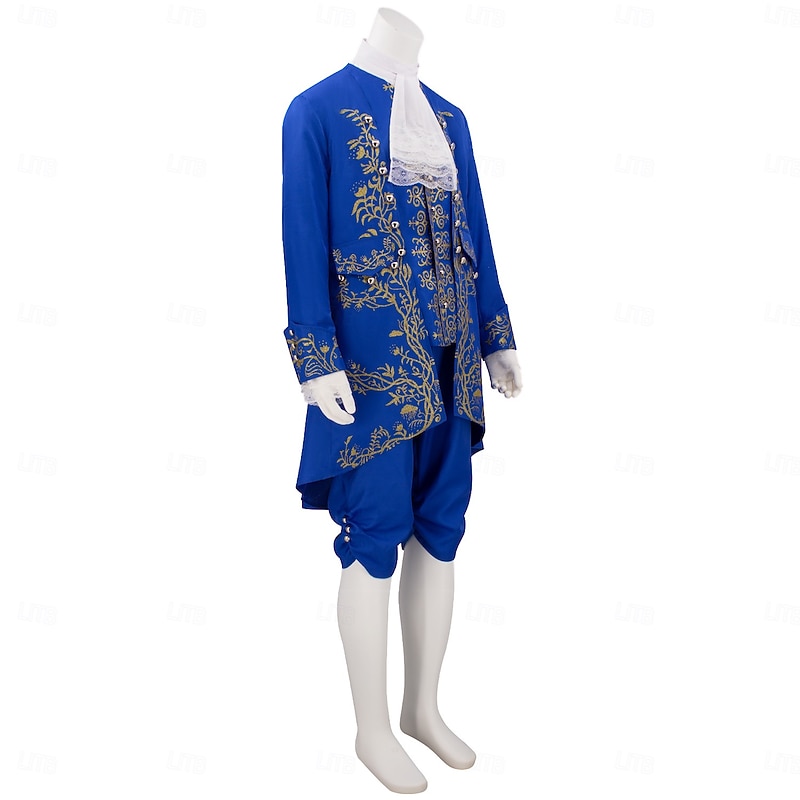 Prince Adam Halloween Outfits Suits & Blazers Prom Dress Beauty and the Beast Couples Carnival Costume Cosplay Adults' Men's Halloween Carnival Performance Party Easy Halloween Costumes Dress Up2