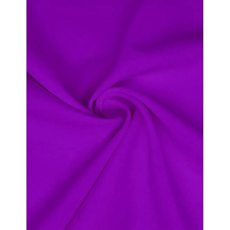 A-Line Mother of the Bride Evening Gown Elegant Dress Formal Floor Length 3/4 Length Sleeve Jewel Neck Fall Wedding Guest Stretch Crepe with Shouder Flower4