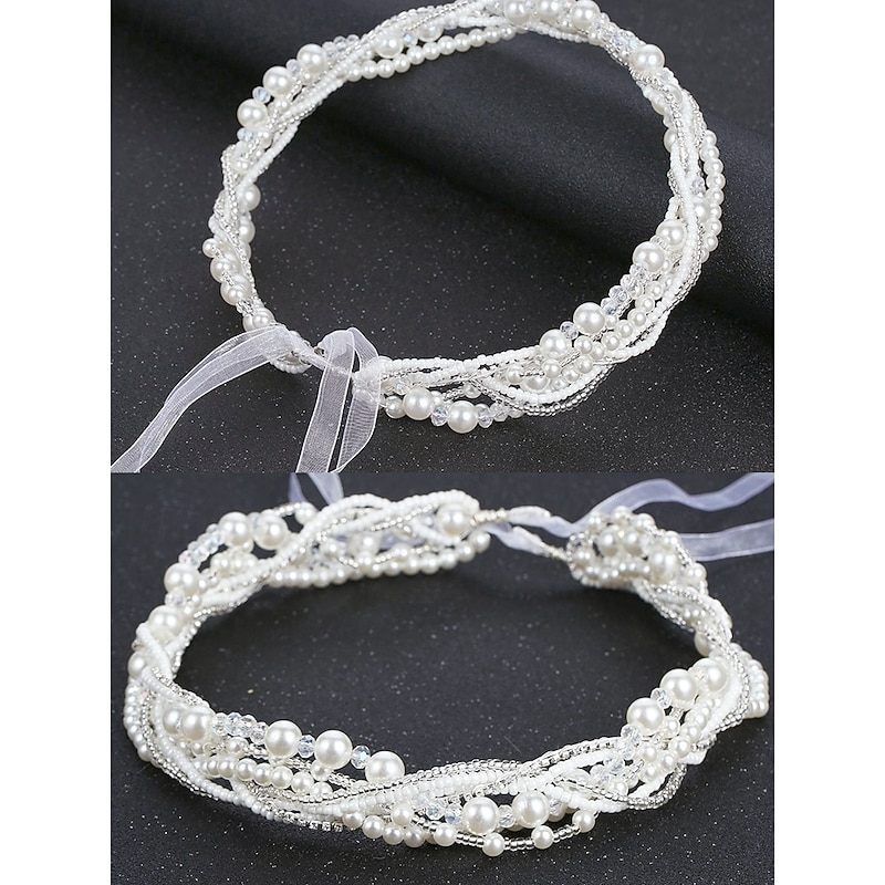 Women's Wedding Headband – Elegant Crystal-Embellished Silver Hairband for Brides, Perfect for Wedding, Engagement or Formal Events4