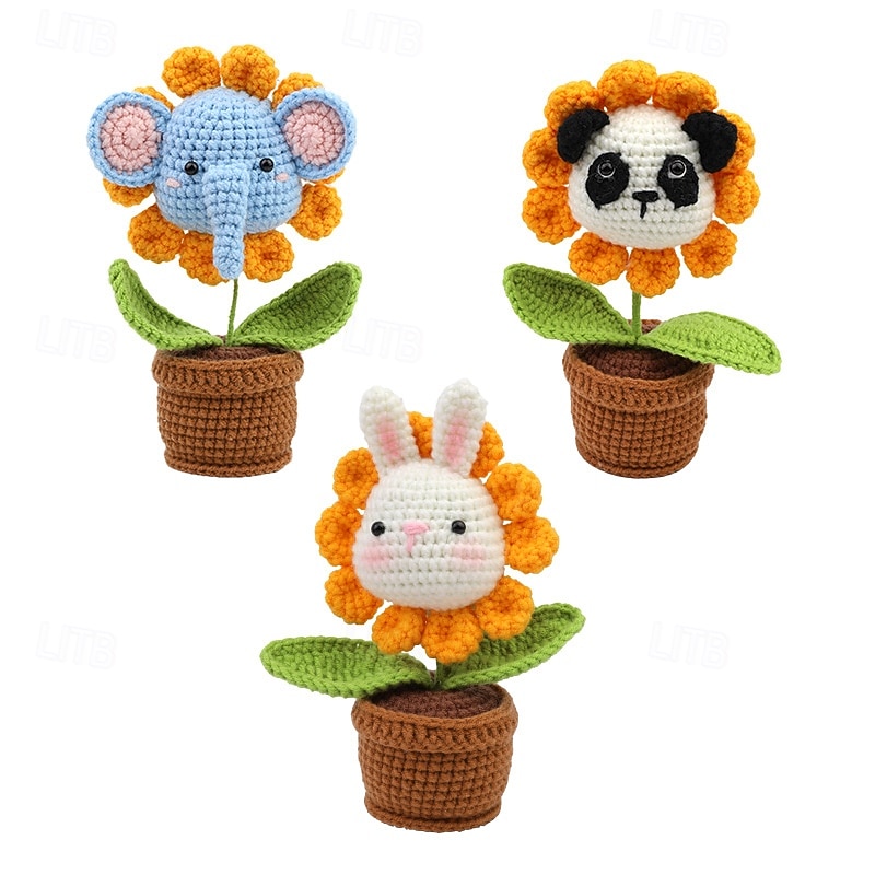 Crochet Kit for Beginners - Complete Crochet Kits with Stitch by Stitch Video Tutorial Beginner Crochet Kit for Adults Kids Gift - Starter Easy Learn to Crochet4