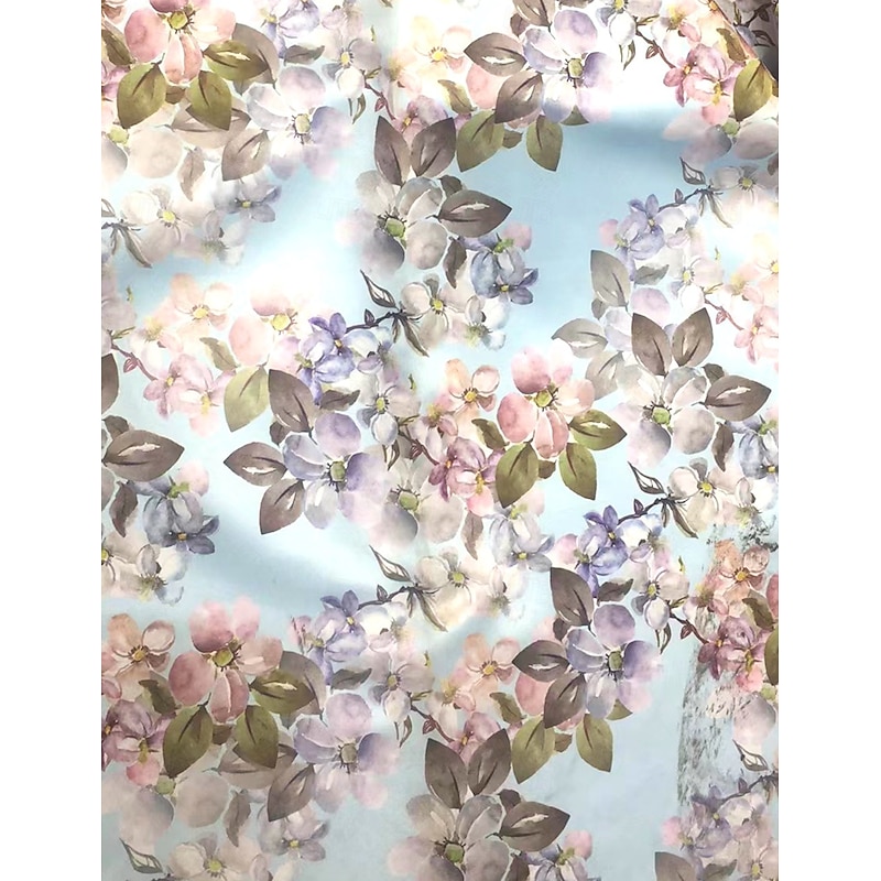 Mother of the Bride A-Line Dress Elegant Queen Anne Neckline Floor Length Satin 3/4 Length Sleeve with Bow(s) Race Day Dress Wedding Guest Dress3