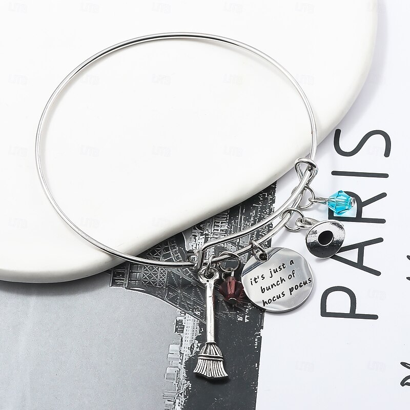 Witch Inspired Musical Gift Witch Charm Bracelet Friendship Bracelet Musical Lover Gift4