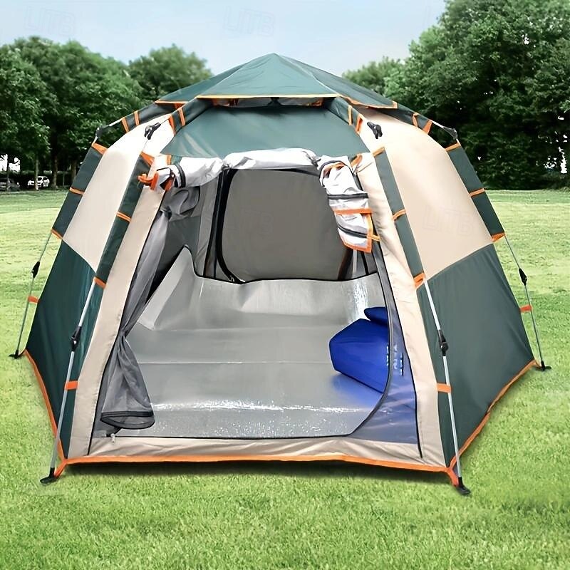 Portable Moisture Proof Mat Comfortable Outdoor Camping Double Sided Moisture-proof Auminum Foil Foam Mat Picnic Camping4