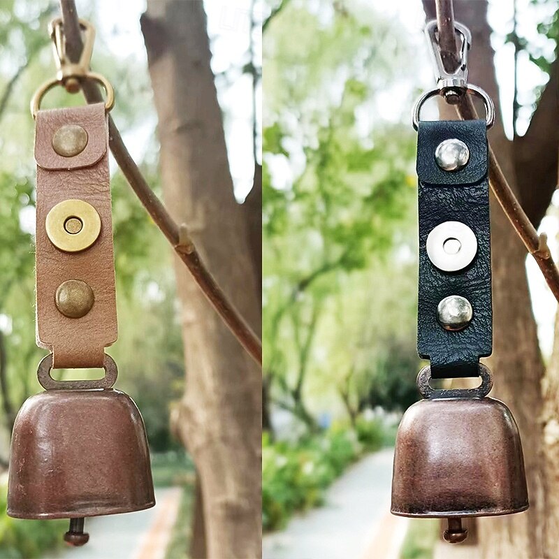 Outdoor Bear Bell, Camping Atmosphere Wind Chime, Keychain Accessory, Hiking Alert Bell, Pet Pendant Bell
