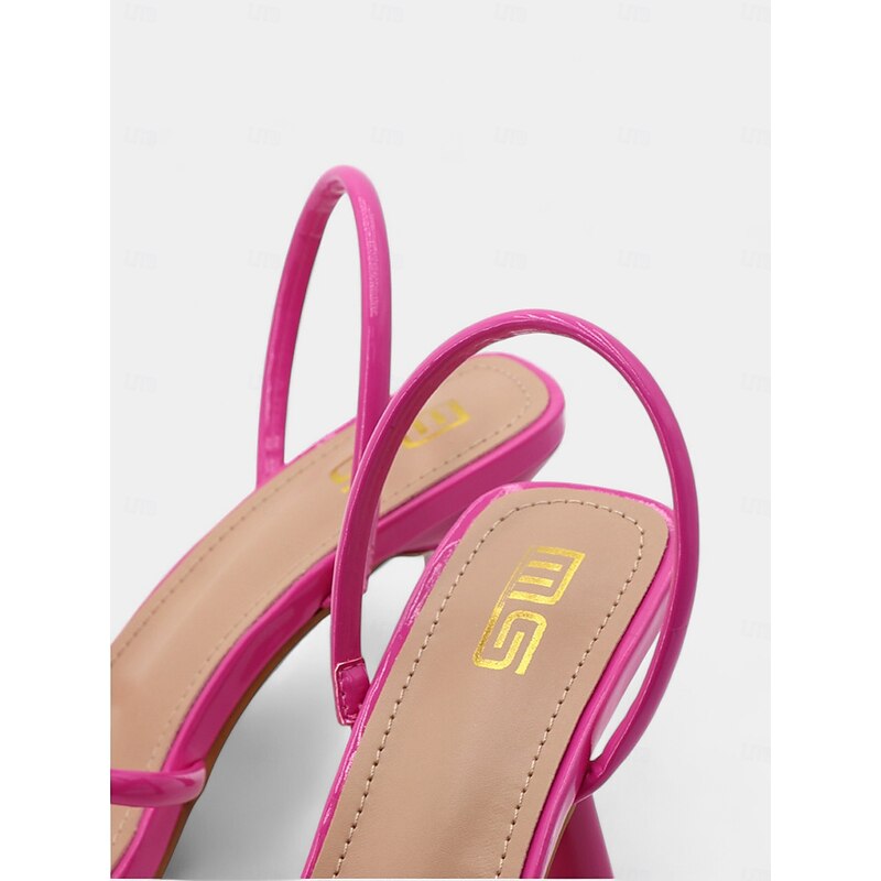 Beige Strappy Heeled Sandals with Square Toe Design – Minimalist Women's High Heels for Summer and Prom Formal Occasions3