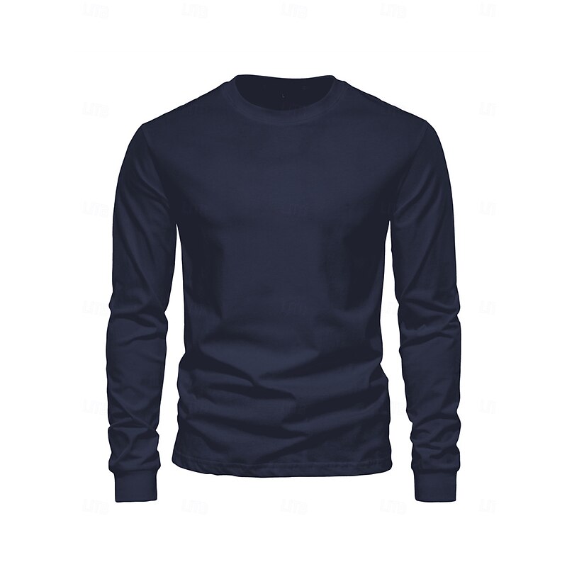 Men's Golf Pullover Sweatshirt Red Dark Navy Blue Long Sleeve Top Golf Attire Clothes Outfits Wear Apparel