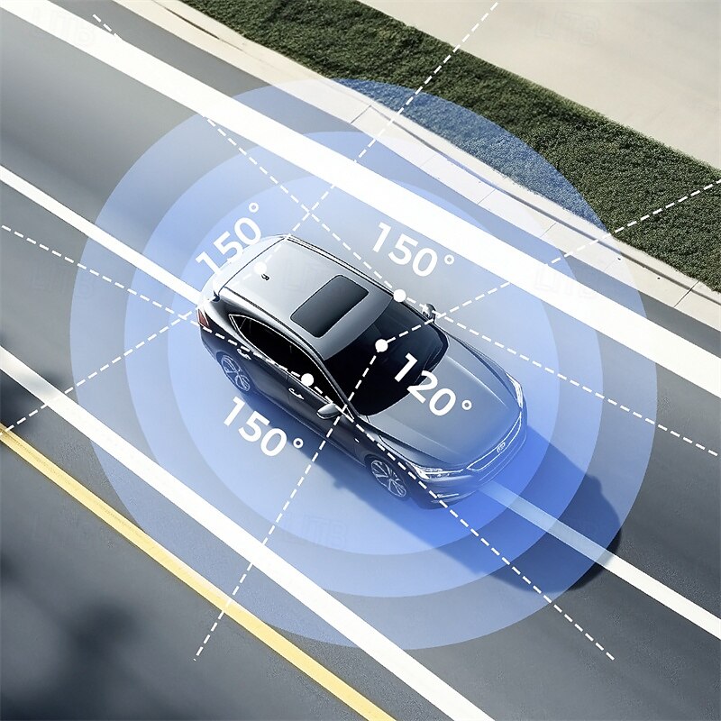 Car Recorder 150 Degree Car Camera 4-channel FHD 4 * 1080P Wi-Fi GPS Car Camera3