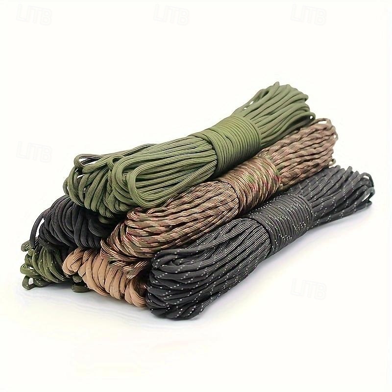 Versatile 4mm Paracord Camping Survival DIY Bracelets Multi-color Options 31m Length