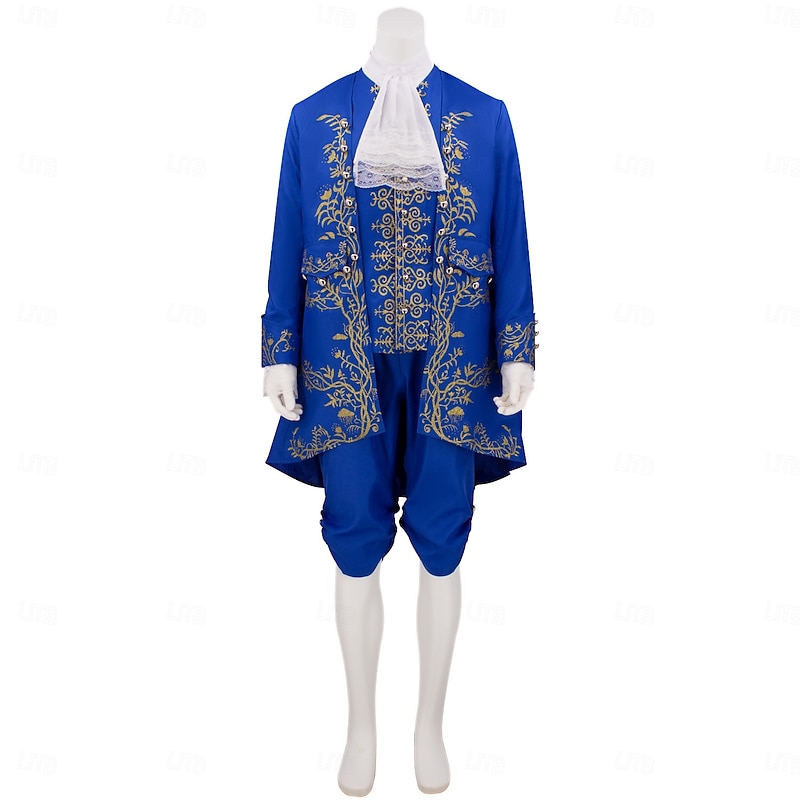Prince Adam Halloween Outfits Suits & Blazers Prom Dress Beauty and the Beast Couples Carnival Costume Cosplay Adults' Men's Halloween Carnival Performance Party Easy Halloween Costumes Dress Up