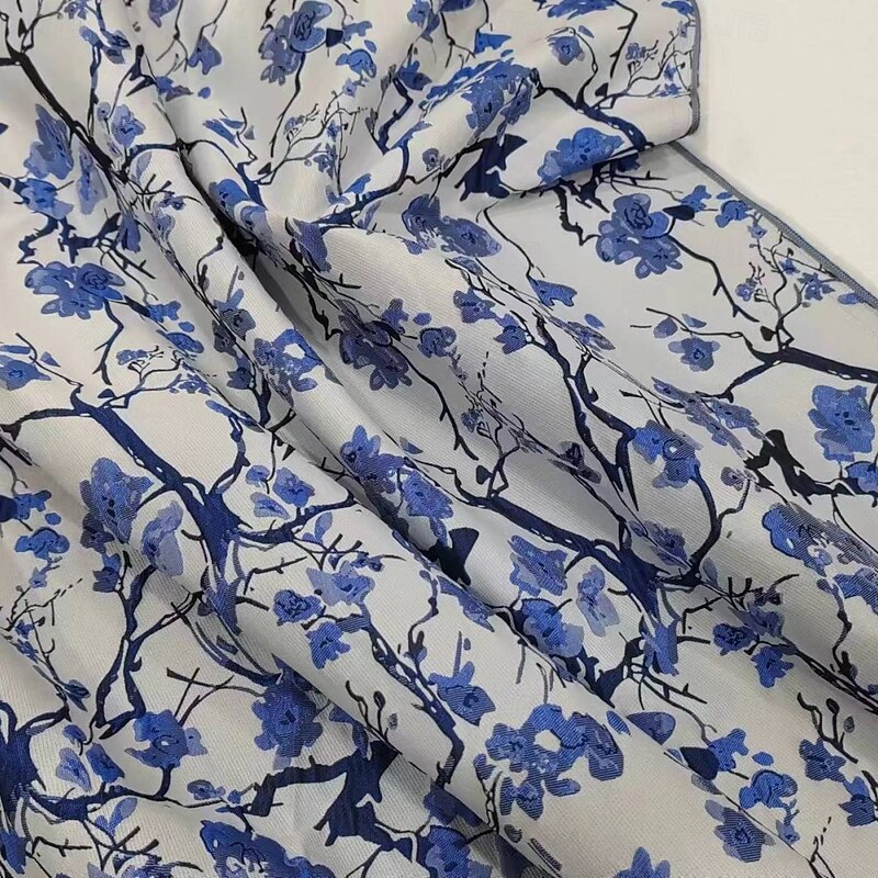 Floral A-Line Cocktail Dresses Elegant Dress Formal Asymmetrical Sleeveless Jewel Neck Pocket Nylon with Floral Print Dresses Wedding Guest Dress3