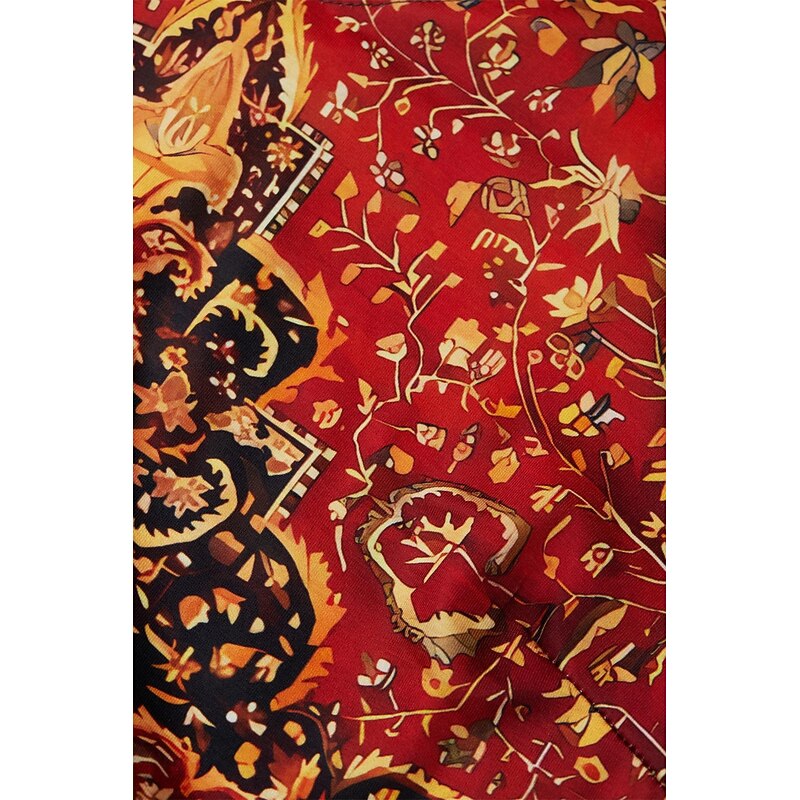 Women's Mini Dress Casual Dress Summer Dress Print Dress Active Fashion Streetwear Outdoor Vacation Daily Regular Fit Floral Short Sleeve V Neck Black White Red Burgundy Summer Spring3