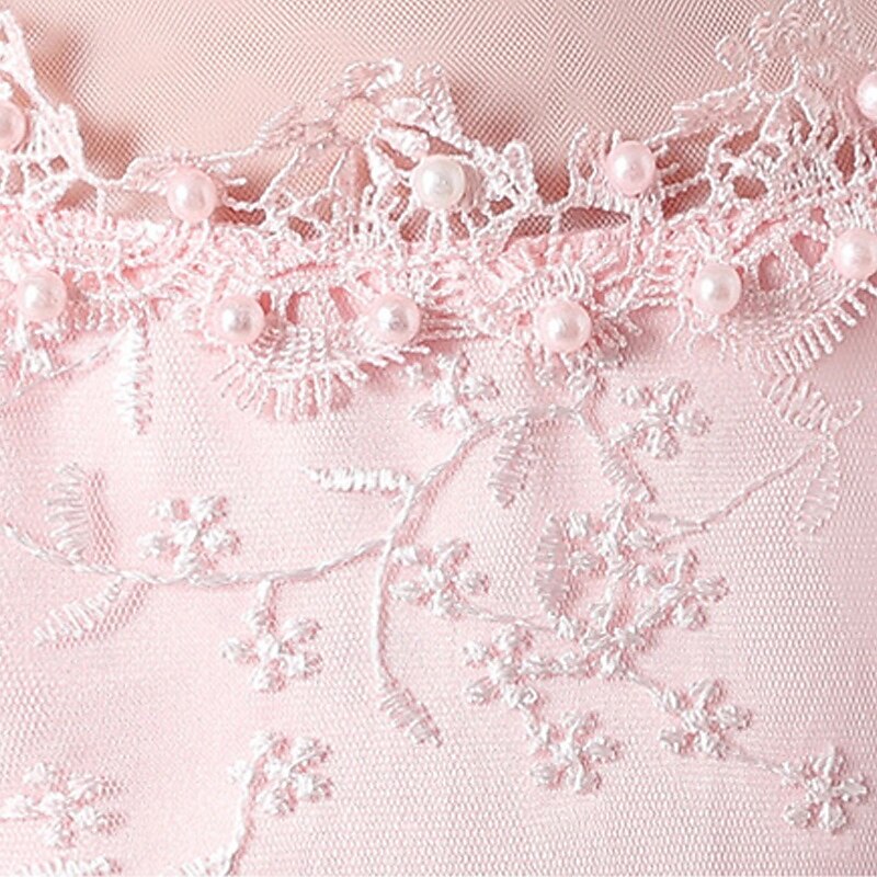 Kids Girls' Party Dress Solid Color Short Sleeve Performance Birthday Beautiful Sweet Polyester Maxi Party Dress Swing Dress A Line Dress Summer 4-12 Years White Pink Blue3