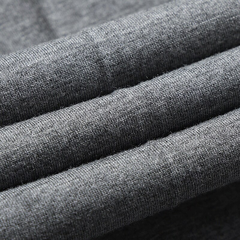 Men's Sweatpants Trousers Casual Pants Straight Leg Sweatpants Drawstring Elastic Waist Zipper Pocket Plain Comfort Breathable Full Length Outdoor Casual Daily Sports Fashion Black Navy Blue2