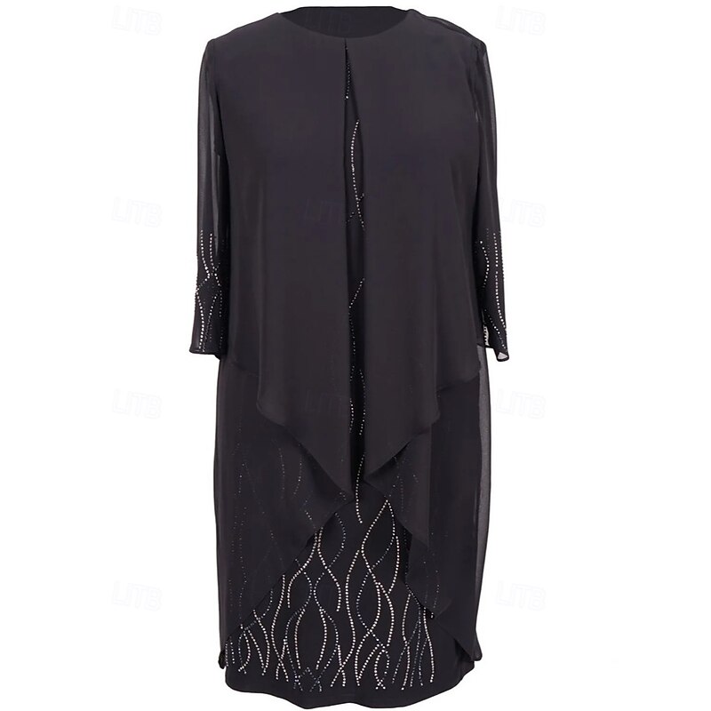 Women's Long Dress Maxi Dress Casual Dress Cocktail Dress Wedding Guest Dress Chiffon Dress Elegant Stylish Casual Party Daily Engagement Regular Fit Plain Sleeveless Crew Neck Black Dark Blue Summer3