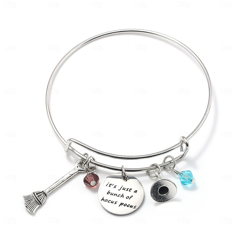 Witch Inspired Musical Gift Witch Charm Bracelet Friendship Bracelet Musical Lover Gift