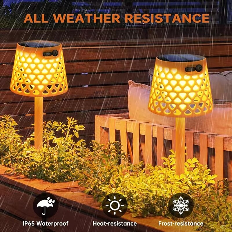 Solar USB Charging Desk Lamp - Outdoor Camping Lamp, Bar & Coffee Shop Dining Table Light, Night Light and Reading Lamp 1PC2