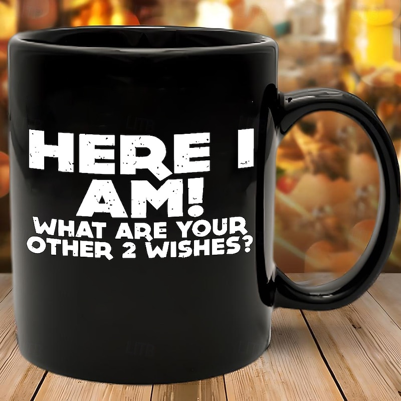 Coffee Mug Black Funny Quote Ceramic Mug 12oz/330ml Perfect Gift for Friends Family and Office Humor Enthusiasts