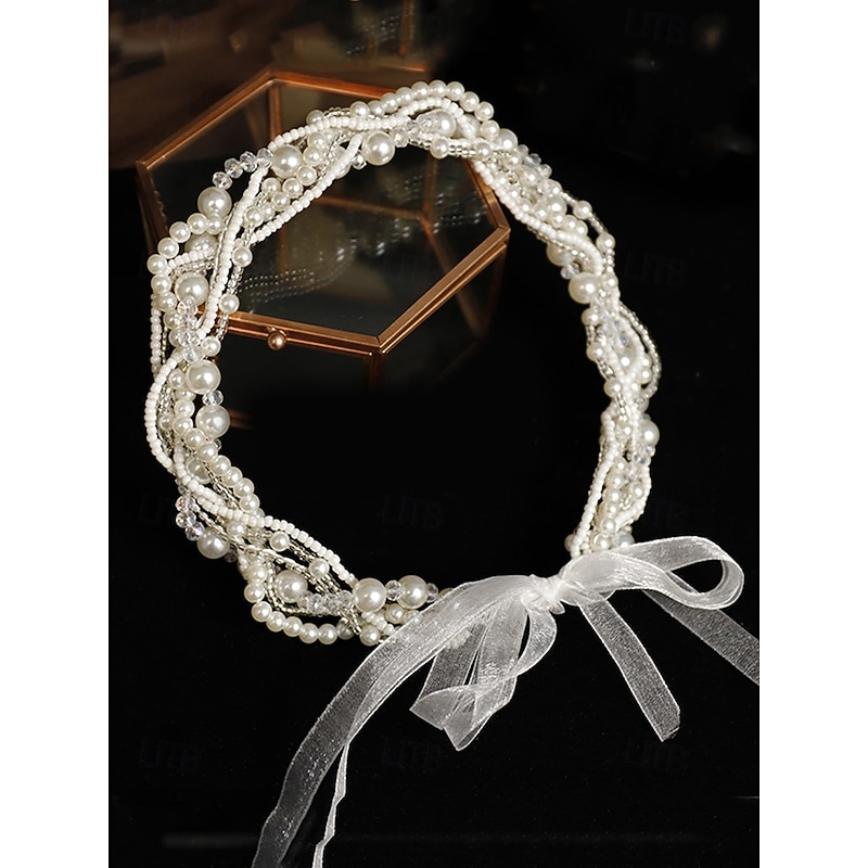 Women's Wedding Headband – Elegant Crystal-Embellished Silver Hairband for Brides, Perfect for Wedding, Engagement or Formal Events2