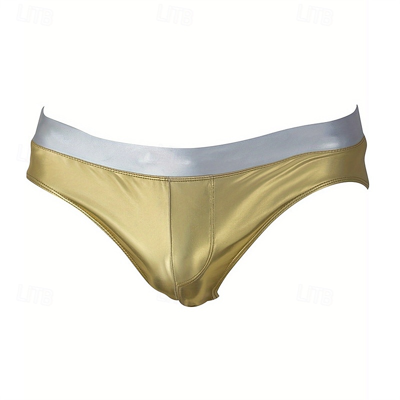 Men's Swim Trunks Swim Shorts Swimwear Bottoms Swimming Surfing Beach Water Sports Patchwork Solid Colored Summer Spring4