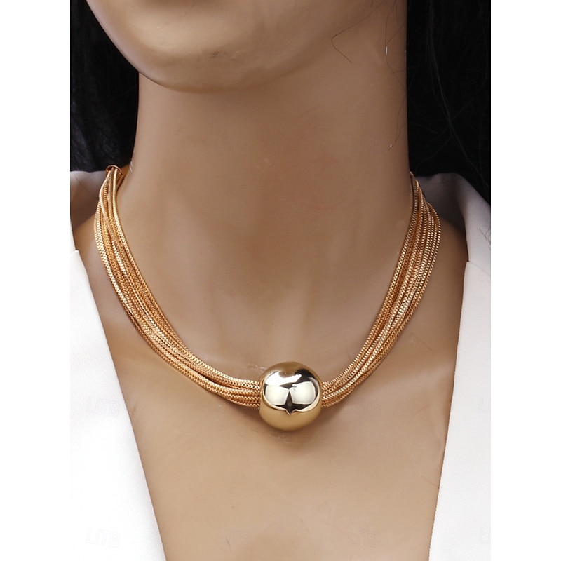 Necklace Chrome Women's Fashion Cute Classic Cool Heart Shape Necklace For Daily