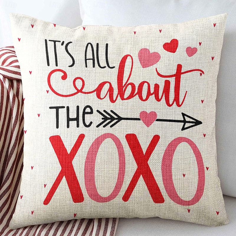 Wedding Heart Gnomes Decorative Toss Pillows Cover 1PC Soft Square Cushion Case Pillowcase for Bedroom Livingroom Sofa Couch Chair 13