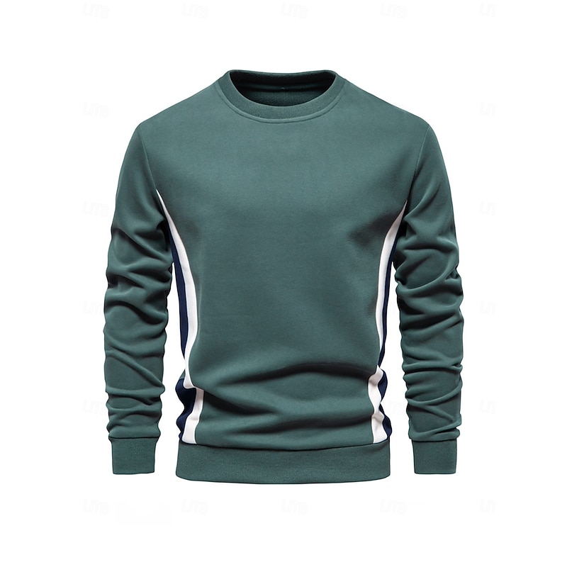 Men's Golf Pullover Sweatshirt Navy Blue Brown Green Long Sleeve Thermal Warm Top Fall Winter Golf Attire Clothes Outfits Wear Apparel3