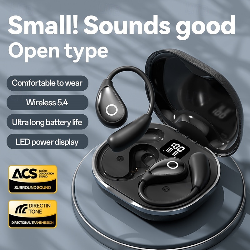 144 Languages Intelligent Translate Earbuds High Accuracy AI Translation Earphone with LCD Screen Real Time Translated Device