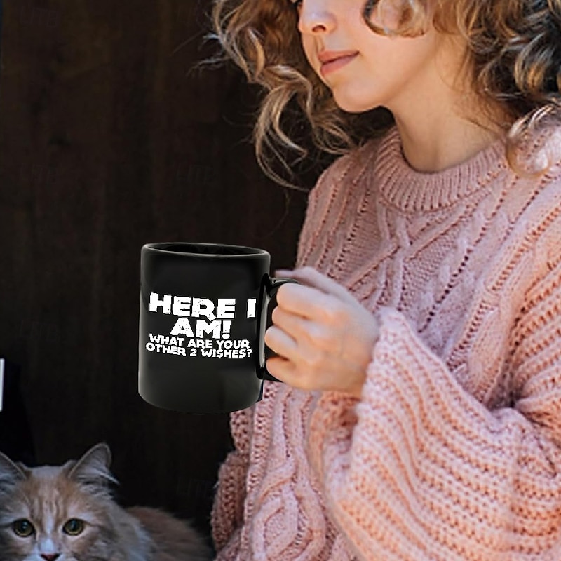 Coffee Mug Black Funny Quote Ceramic Mug 12oz/330ml Perfect Gift for Friends Family and Office Humor Enthusiasts3