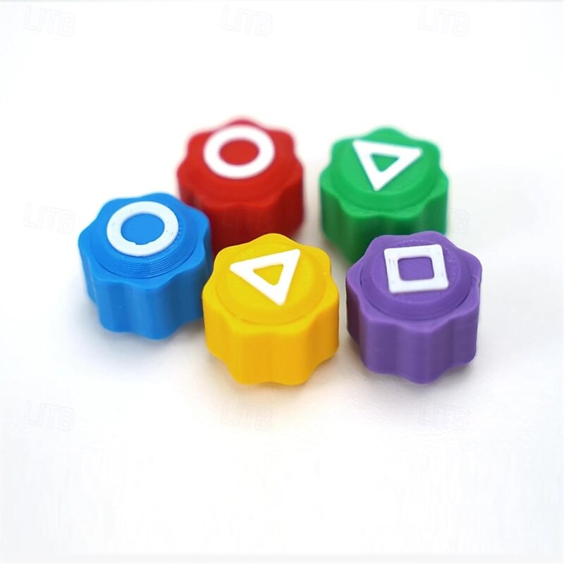 Gonggi Korean Game Stone Catching Toy, Gonggi 5pc Set Squid Gong Gi Game Korean Gonggi Game Jack Stone Pebbles Set4