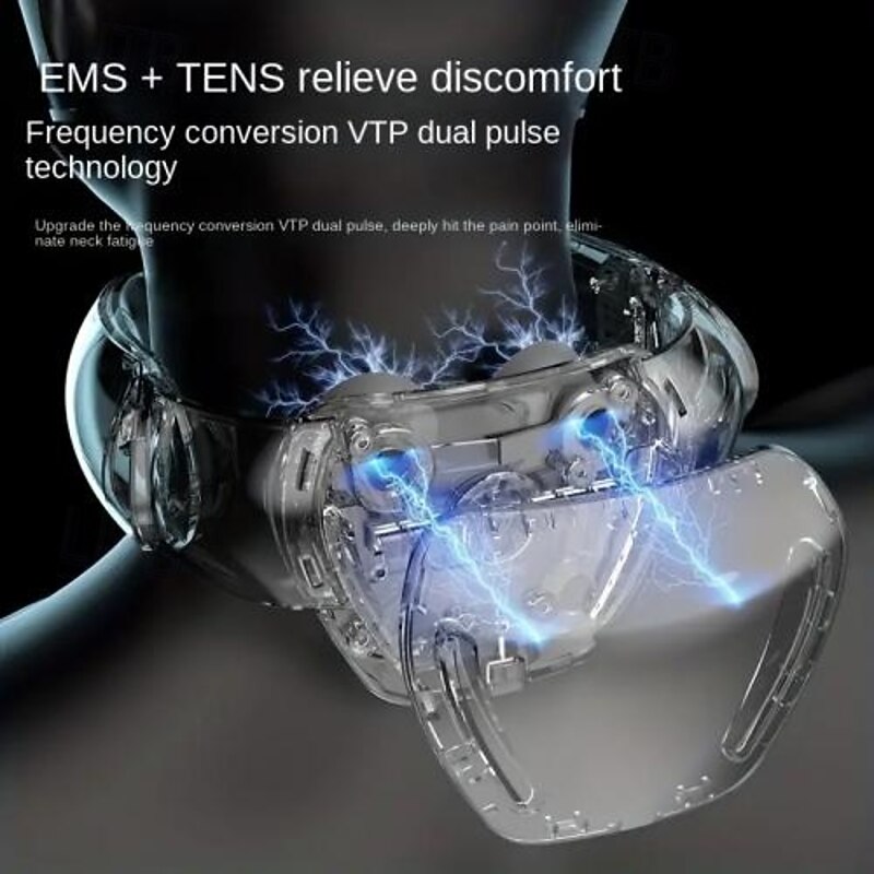 Heat Compress Neck Protector TENS Microcurrent Pulse Pat Shoulder Neck Physiotherapy Instrument Cervical Spine Massage Instrument2