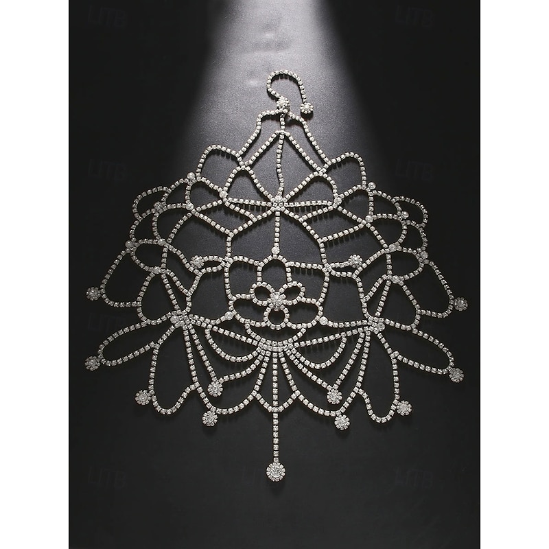 Elegant Crystal Bridal Hair Chain Headpiece – Sparkling Wedding Hair Accessory for Women, Ideal for Special Occasions and Bridal Styles3